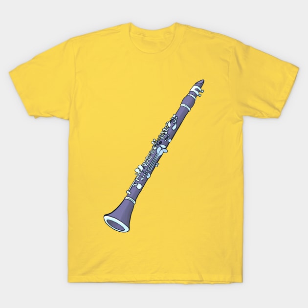 Clarinet T-Shirt by ElectronicCloud